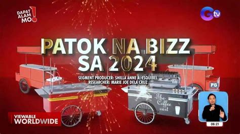 Mga papatok na negosyo ngayong 2024, alamin! .